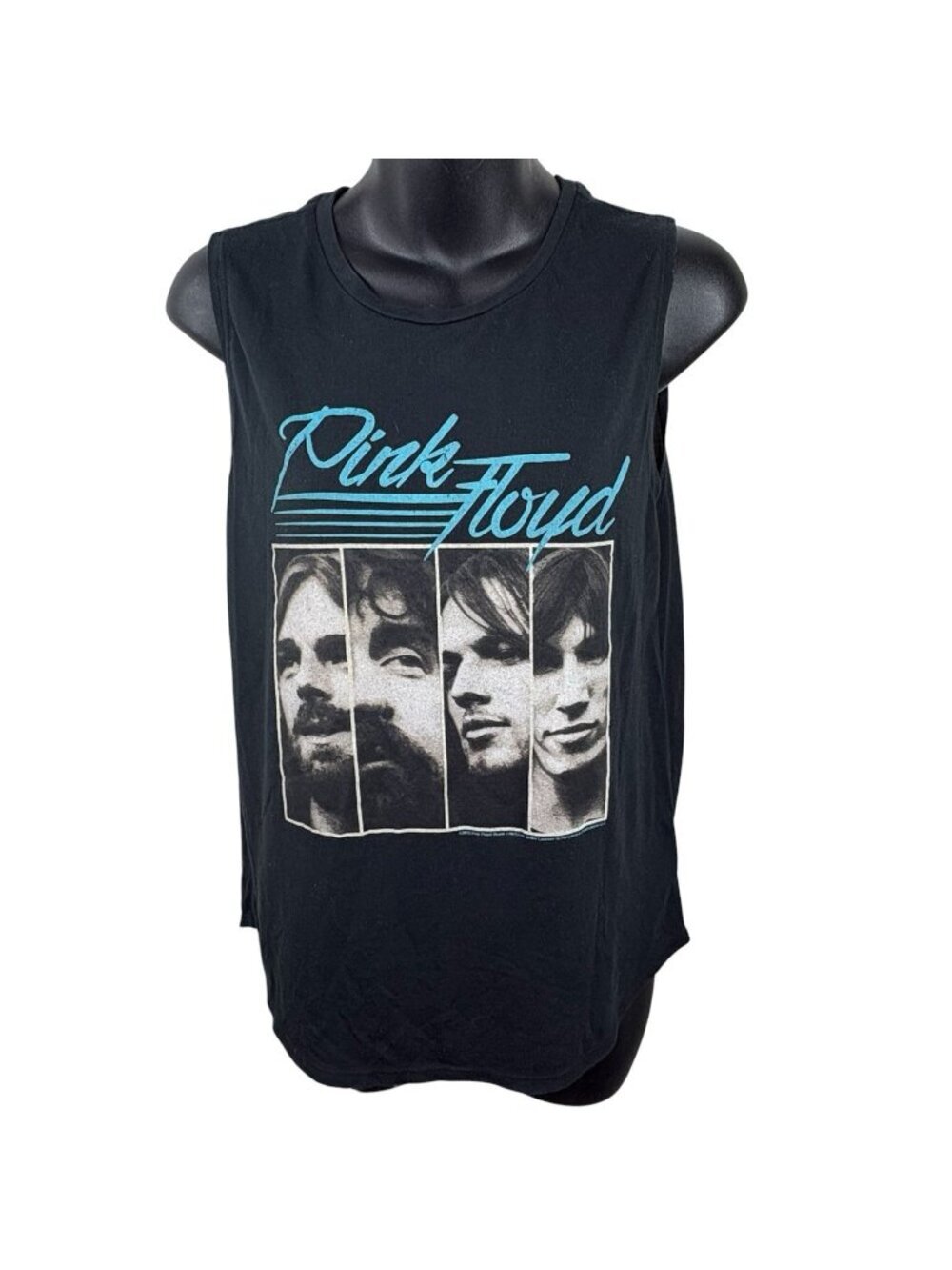 Pink Floyd 1987 Band Black Tank Top T Women’s W Roger Waters David Gilmour 2015